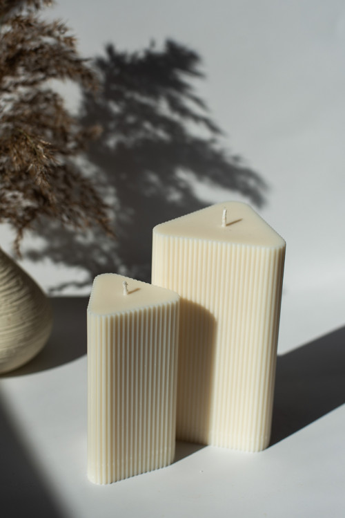Čistá elegance – set svíček — foto 2