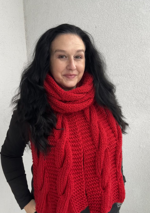 Ručně Pletená Šála — foto 2