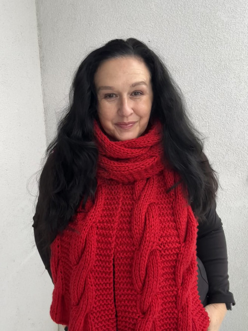 Ručně Pletená Šála — foto 3