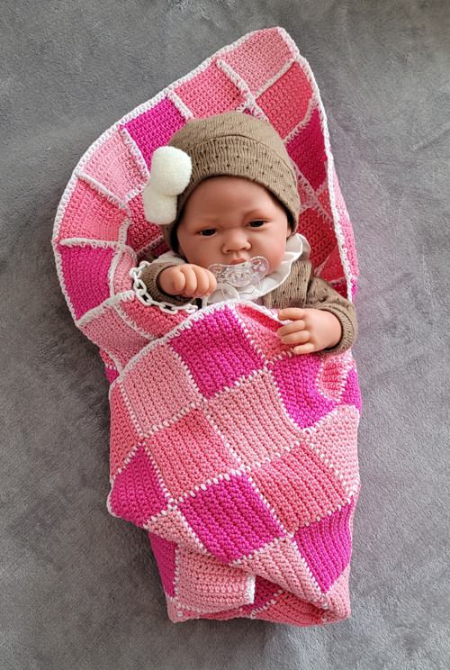 Háčkovaná deka pro miminko — foto 3