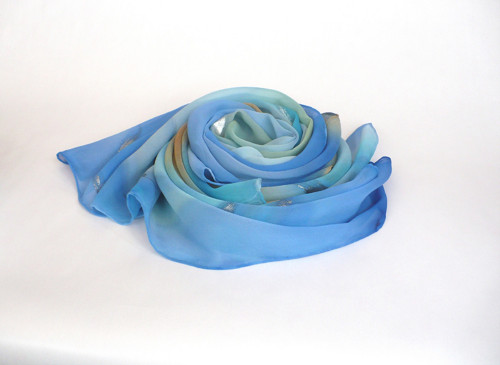 Šátek Simply Elegant Blue. — foto 5
