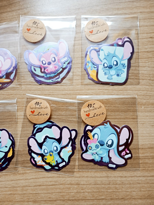 933 - Samolepky - Stitch — foto 2