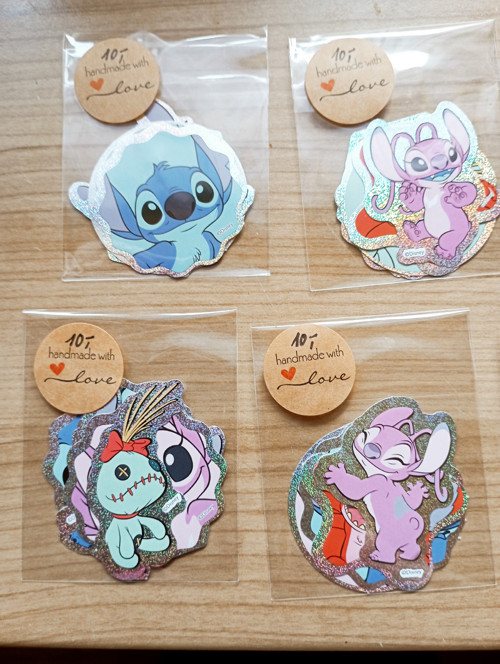 934 - Samolepky - Stitch — foto 3