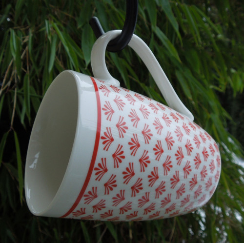 Retro porcelánový hrnek — foto 6