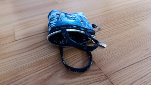 Mini Taštička / Klíčenka - Sněhulák — foto 2