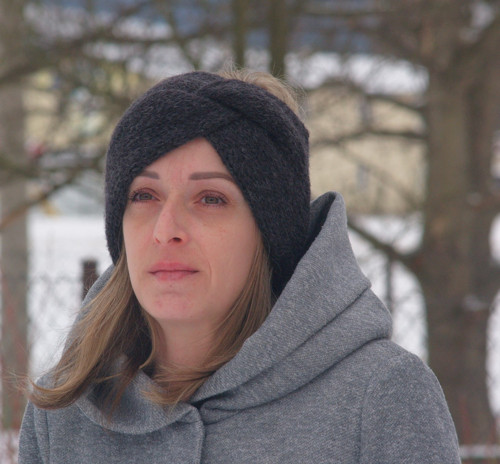 MAXI čelenka alpaka antracitová — foto 2