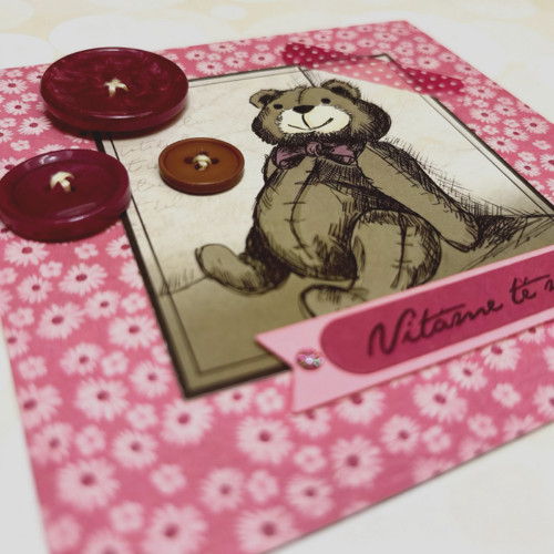 Přání k narození holčičky medvídek — foto 3