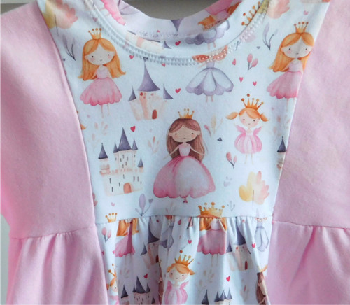 Dívčí šaty PRINCEZNY — foto 2