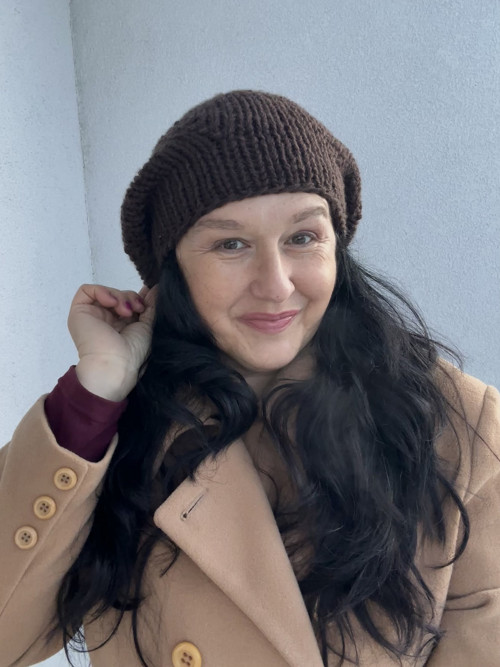 Baret tm. hnědá — foto 3
