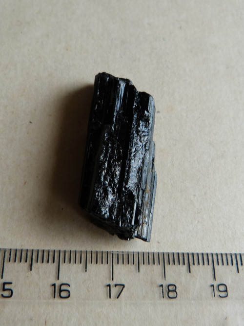 Skoryl - černý turmalín - 3,5 cm (S1) — foto 4