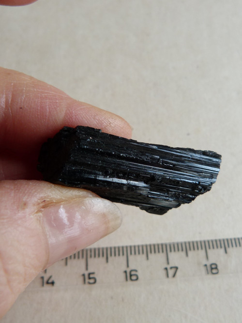 Skoryl - černý turmalín - 3,5 cm (S1) — foto 5
