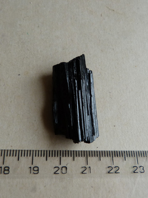 Skoryl - černý turmalín - 3,5 cm (S3) — foto 5