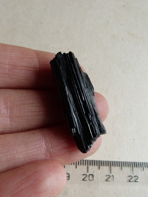 Skoryl - černý turmalín - 3,5 cm (S3) — foto 2