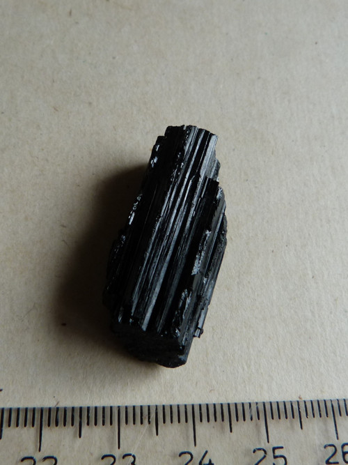 Skoryl - černý turmalín - 3,2 cm (S5) — foto 5