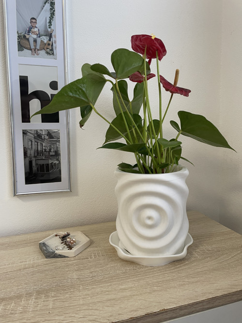 Obal na květináč WATER DROP PLANTER — foto 2