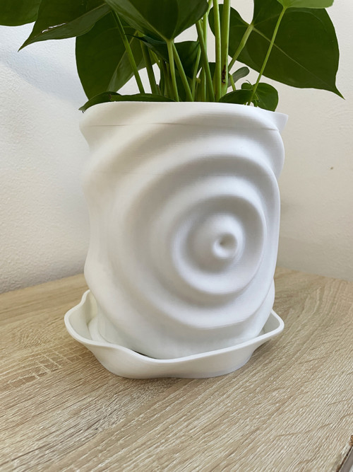 Obal na květináč WATER DROP PLANTER — foto 4