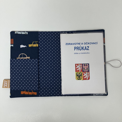 Obal na očkovací průkaz - autíčka — foto 5
