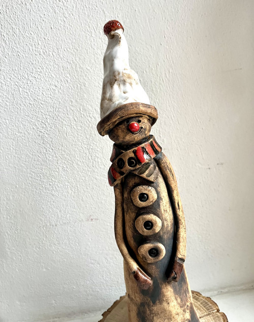 Keramický sněhulák — foto 2