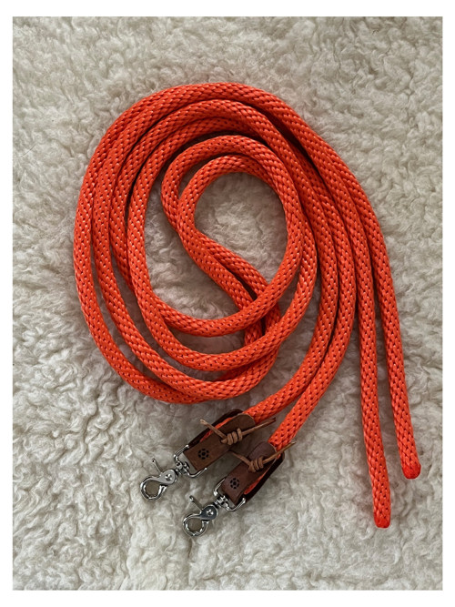 Provazové otěže Orange split — foto 2