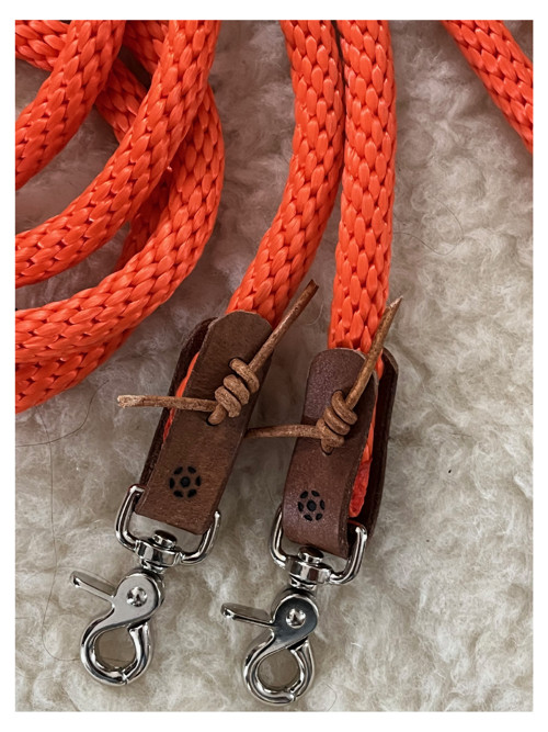 Provazové otěže Orange split — foto 4