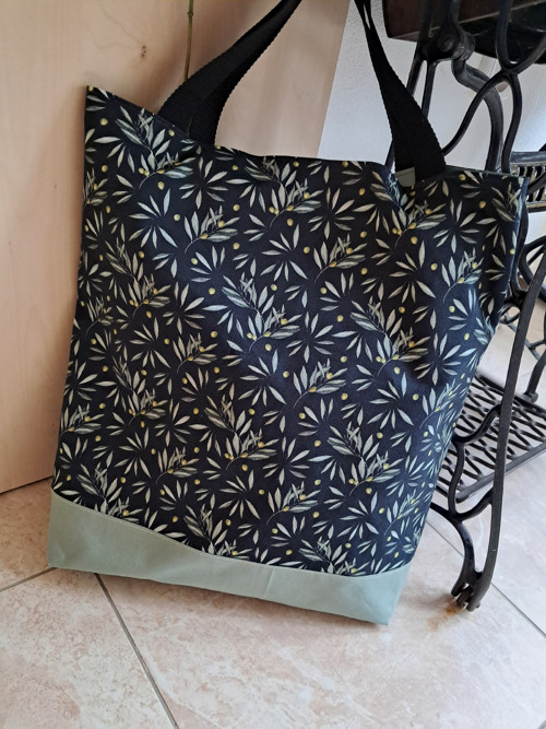 Olivová velká taška — foto 4