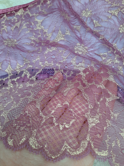 Kalhotky tmavé šeříky, vel. 50 — foto 4