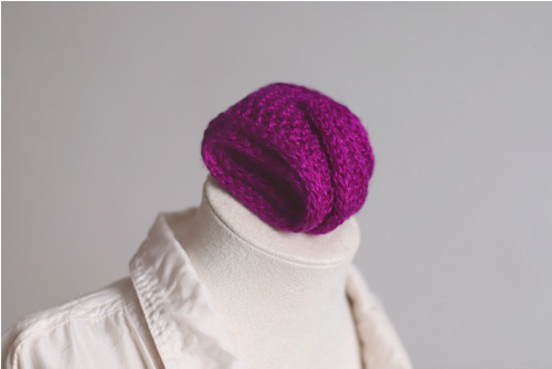 Šála / mini velikost / hedvábí, merino — foto 2