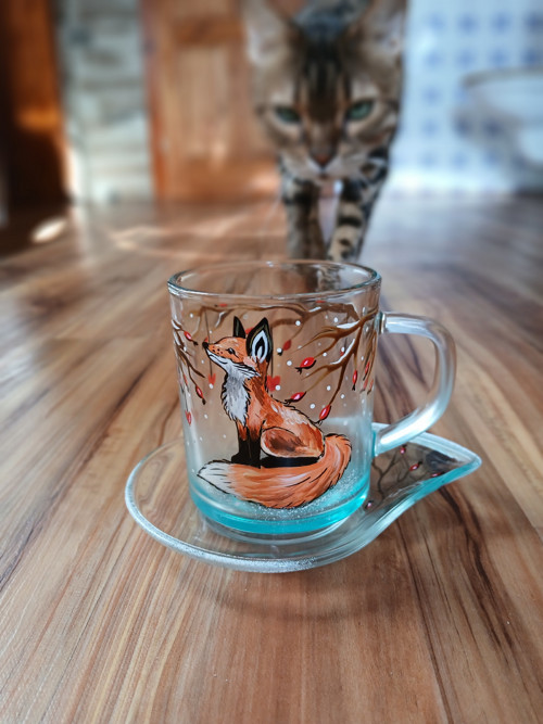 Liška hrnek — foto 2
