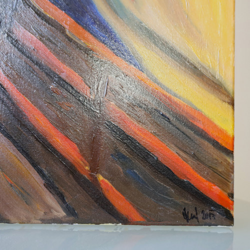 Edvard Munch - Výkřik, olej na plátně 80x60 cm — foto 2