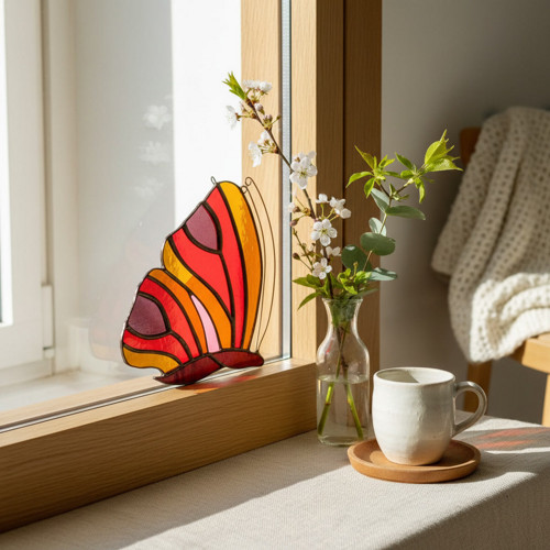 Red butterfly — foto 4