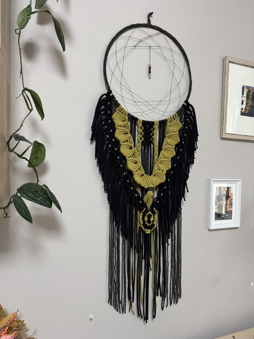 Macrame lapač snů — foto 4