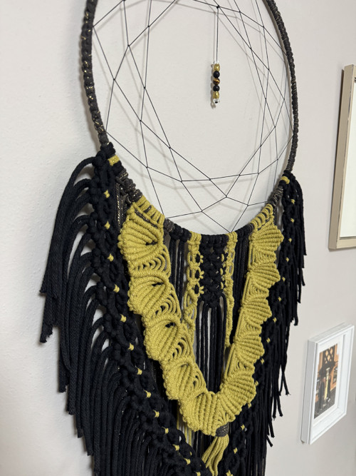 Macrame lapač snů — foto 2