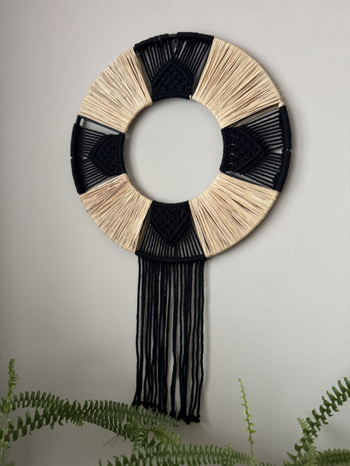 Macrame lýková dekorace — foto 2