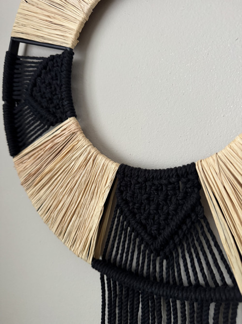 Macrame lýková dekorace — foto 3