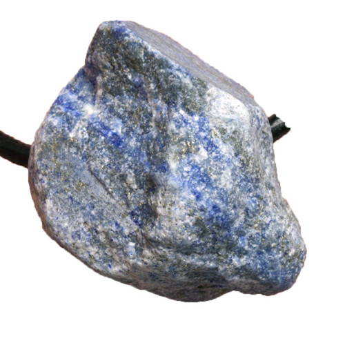 Lapis lazuli- surový vrtaný, 24-32 mm — foto 3