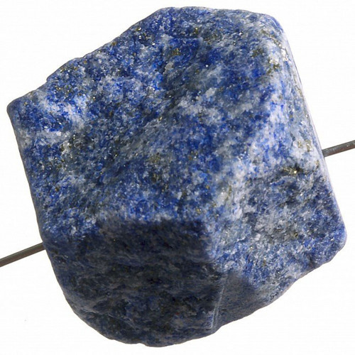 Lapis lazuli- surový vrtaný, 24-32 mm — foto 2