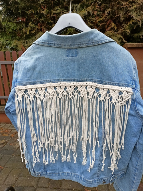 Macramé ozdoba na bundu — foto 5