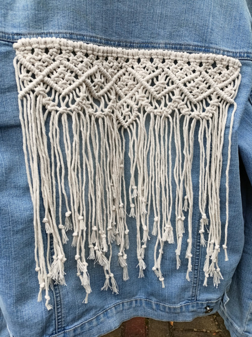 Macramé ozdoba na bundu - 2 — foto 3