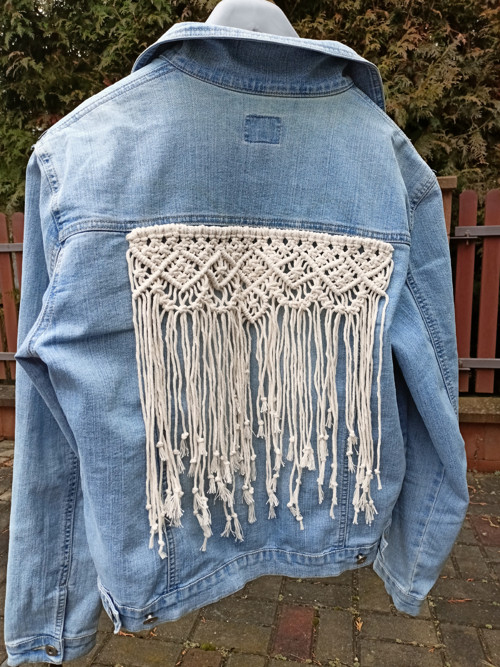 Macramé ozdoba na bundu - 2 — foto 2