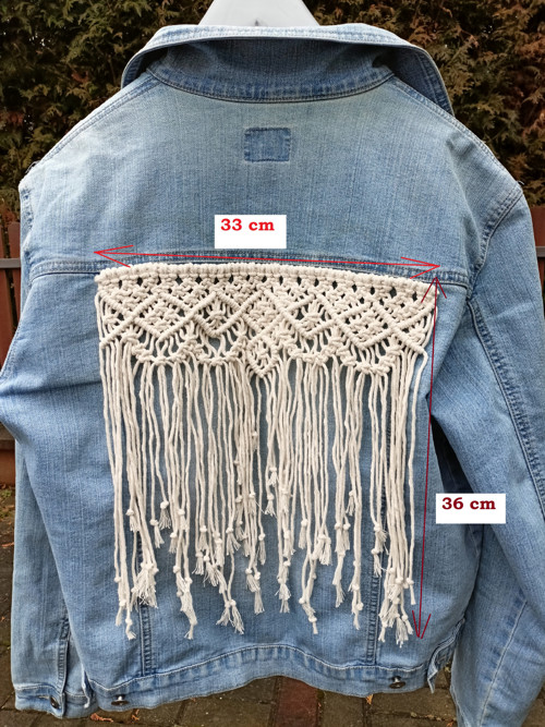 Macramé ozdoba na bundu - 2 — foto 4