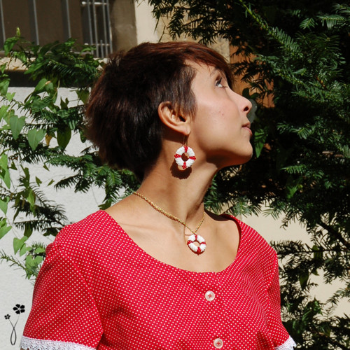 ZÁCHRANNÉ KRUHY - náušnice — foto 3
