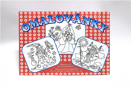 Retro omalovánka Pohádkové postavy — foto 3