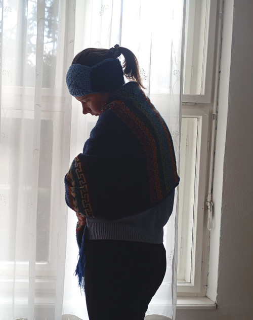 Granny Squares - háčkovaná čelenka — foto 2