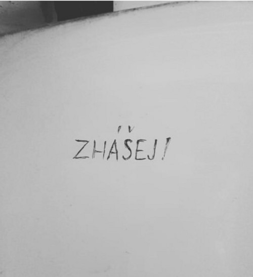 Pánské tričko "Zhášej" - bílé, M — foto 3