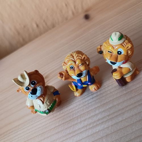 Figurky z kinder vajíčka - lvi — foto 3