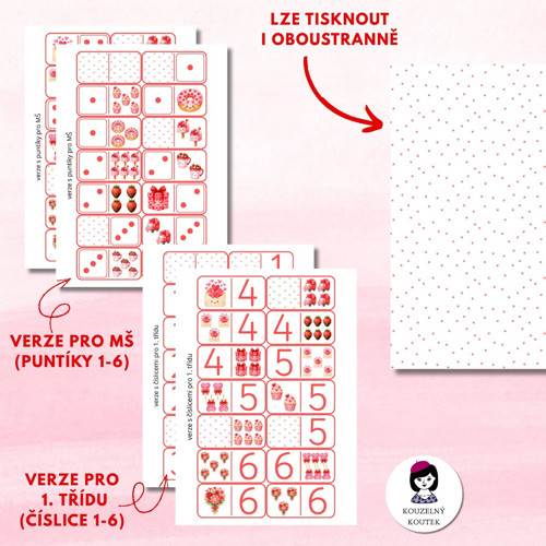 Domino - Valentýn | valentýnský | Srdce — foto 2