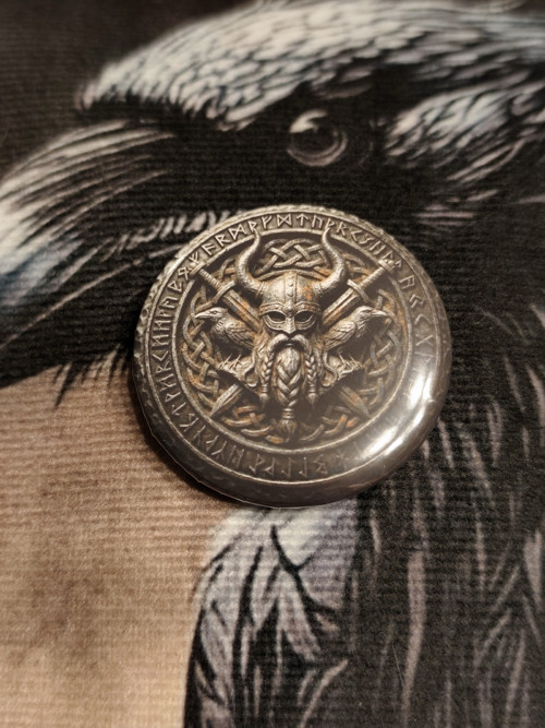 Placka "Odin Všeotec" (Kovaná edice) — foto 2