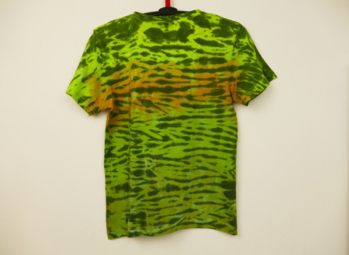 Pánské batikované tričko Green Tiger, S — foto 2