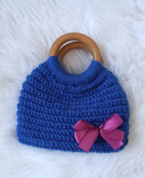 Háčkovaná mini kabelka — foto 3