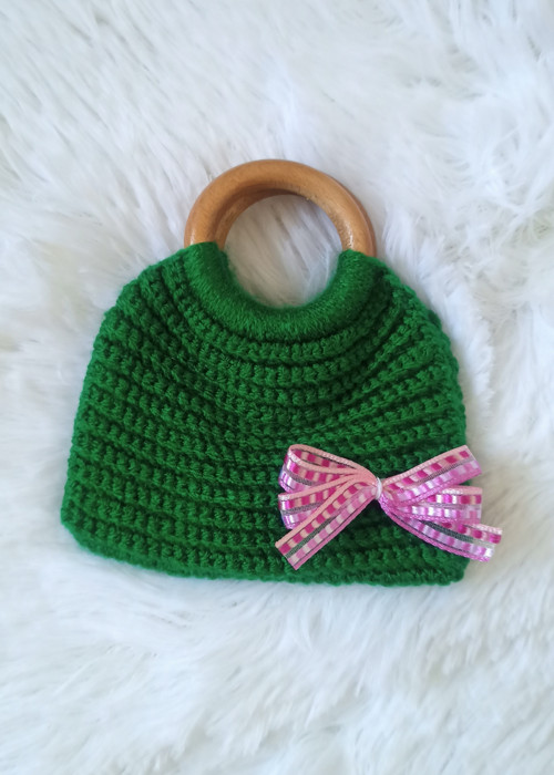 Háčkovaná mini kabelka — foto 2